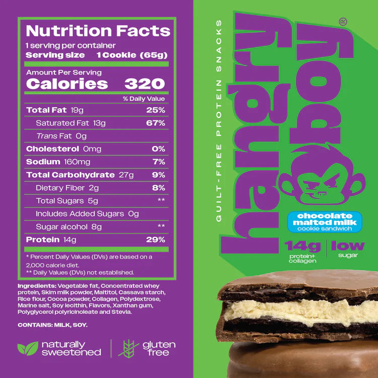 Hangry Boy Cookies pack 12 Unidades