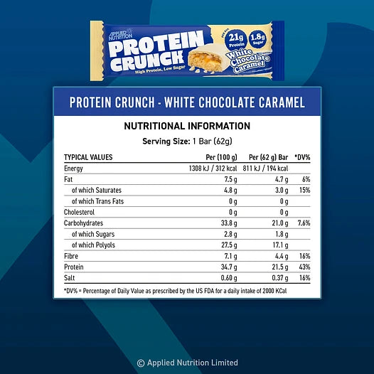 Protein crunch bar Applied Nutrition