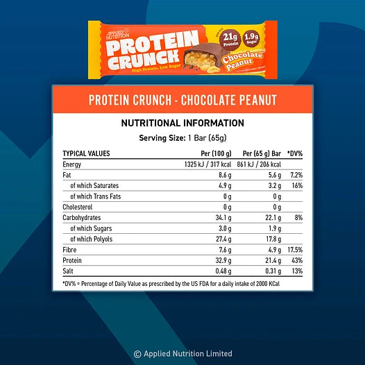 Protein crunch bar Applied Nutrition