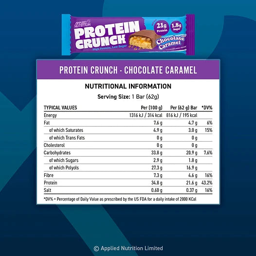 Protein crunch bar Applied Nutrition