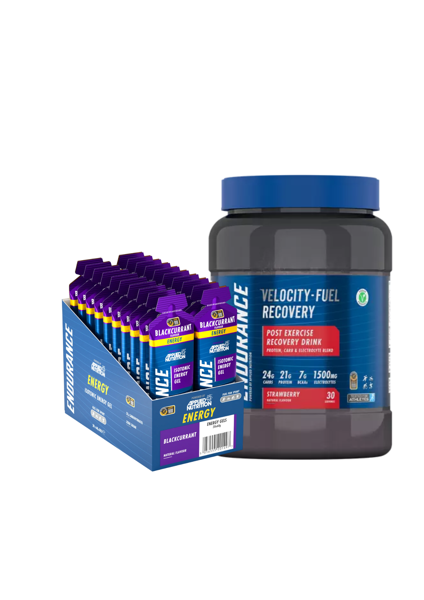 Pack Runner Endurance Recovery + Gel Energy