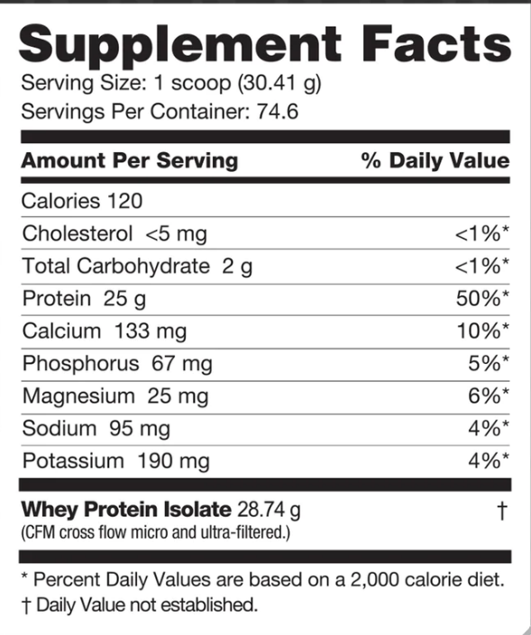 Proteína Nutrabio Isolate 5 libras