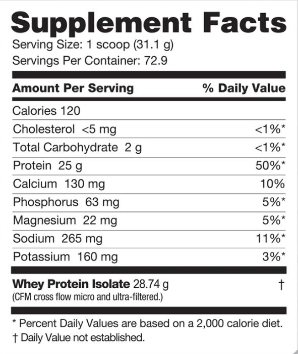 Proteína Nutrabio Isolate 5 libras