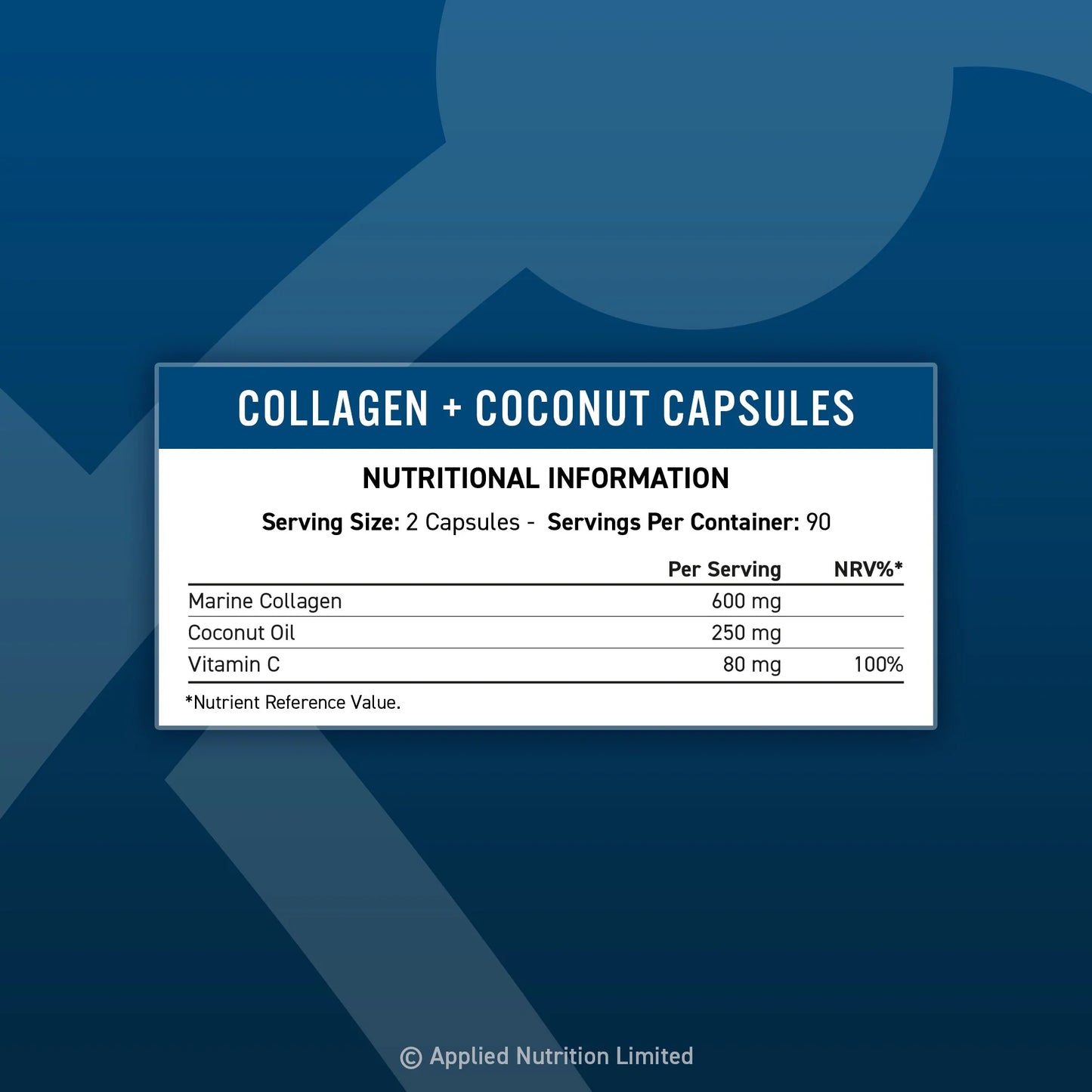 Colágeno + Coco (90 porciones) Applied Nutrition