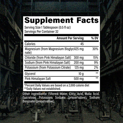 Liquid Glycerol 32 servicios Raw Nutrition