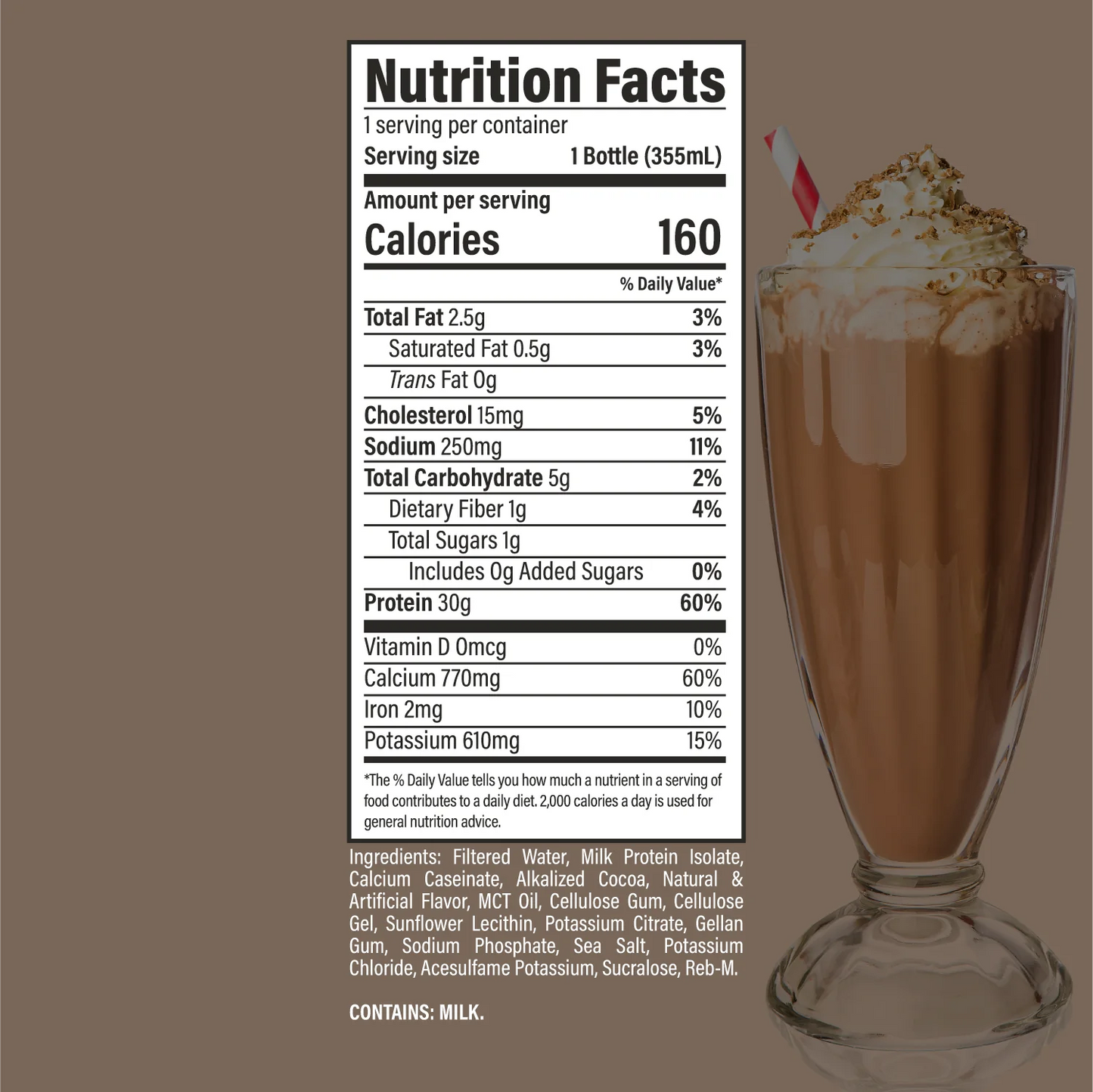 RTD Protein Shake Raw 12 unidades