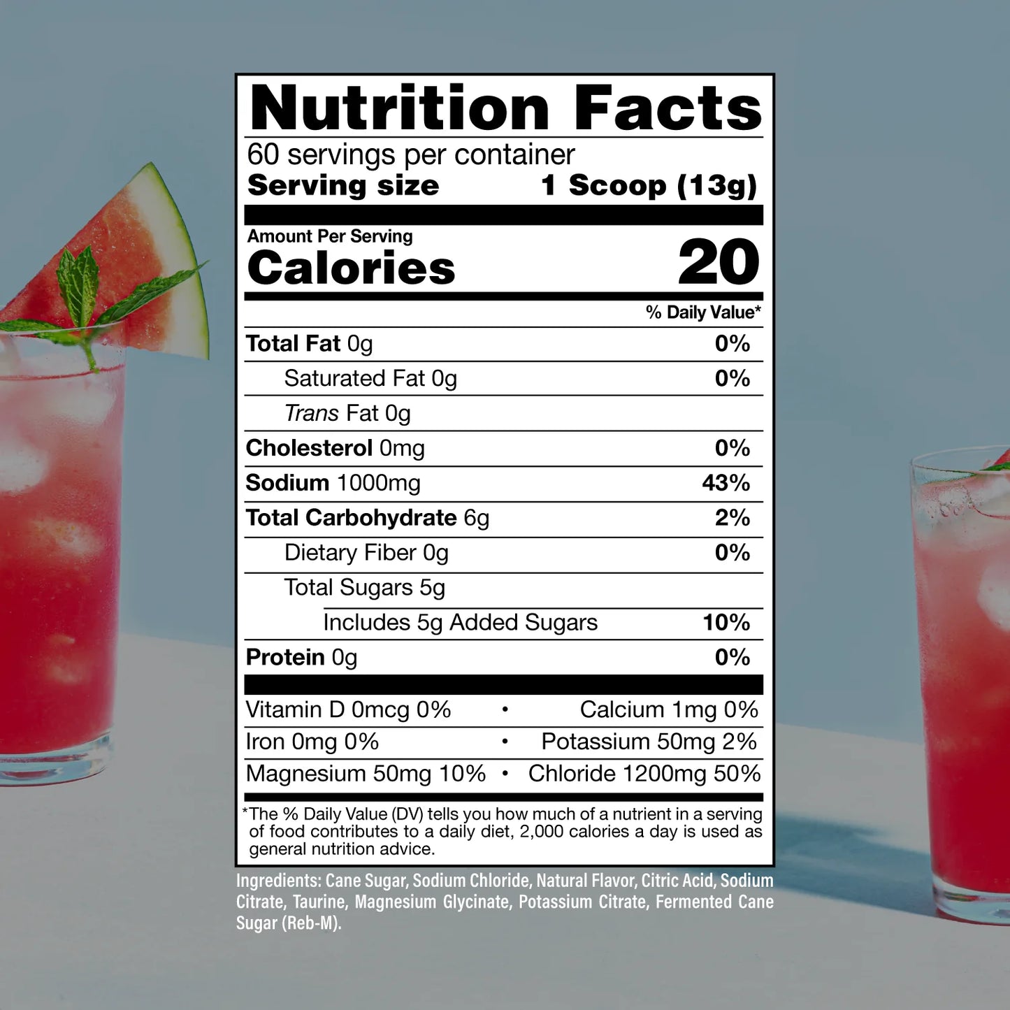 RAW Replenish Hydration & Electrolyte 60 servicios