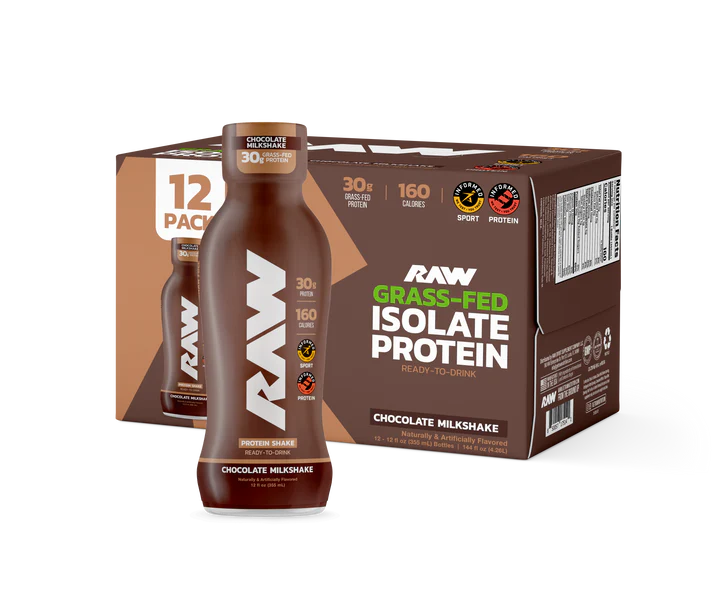 RTD Protein Shake Raw 12 unidades