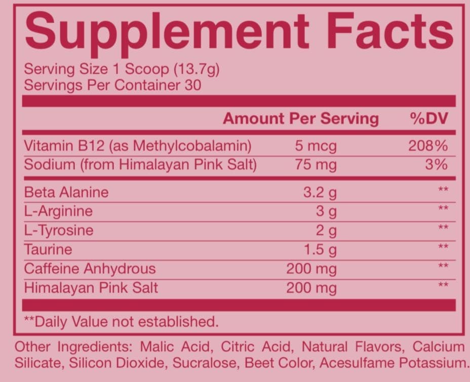 Cbum Essential Pre Workout