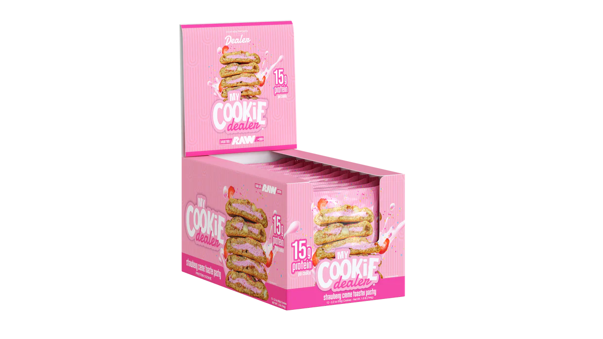 Raw My Cookie Dealer Protein 12 unidades