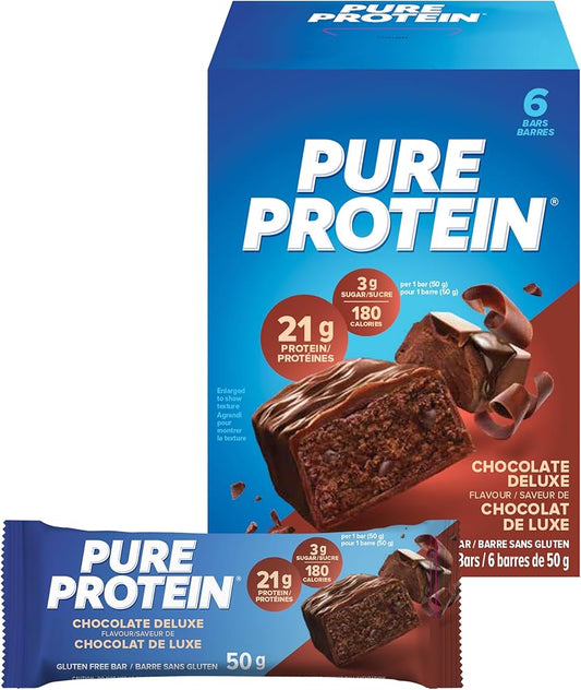 Barras Pure Protein 6 Unidades