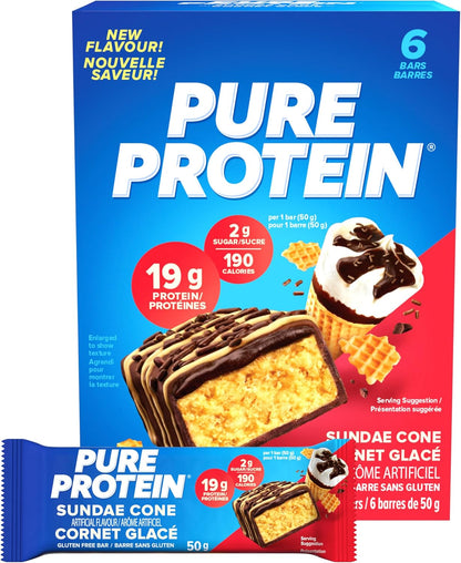 Barras Pure Protein 6 Unidades