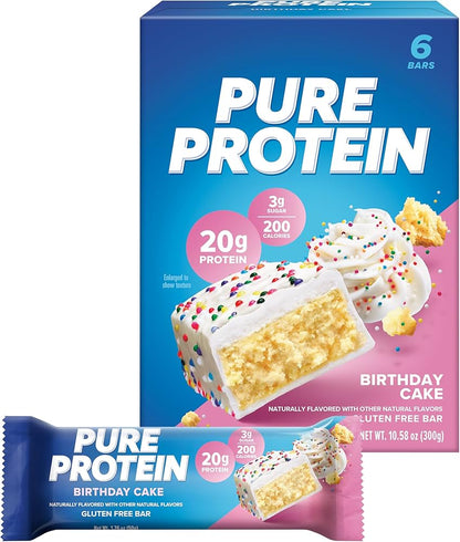 Barras Pure Protein 6 Unidades