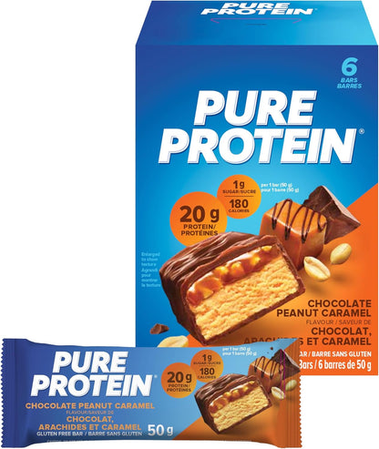 Barras Pure Protein 6 Unidades