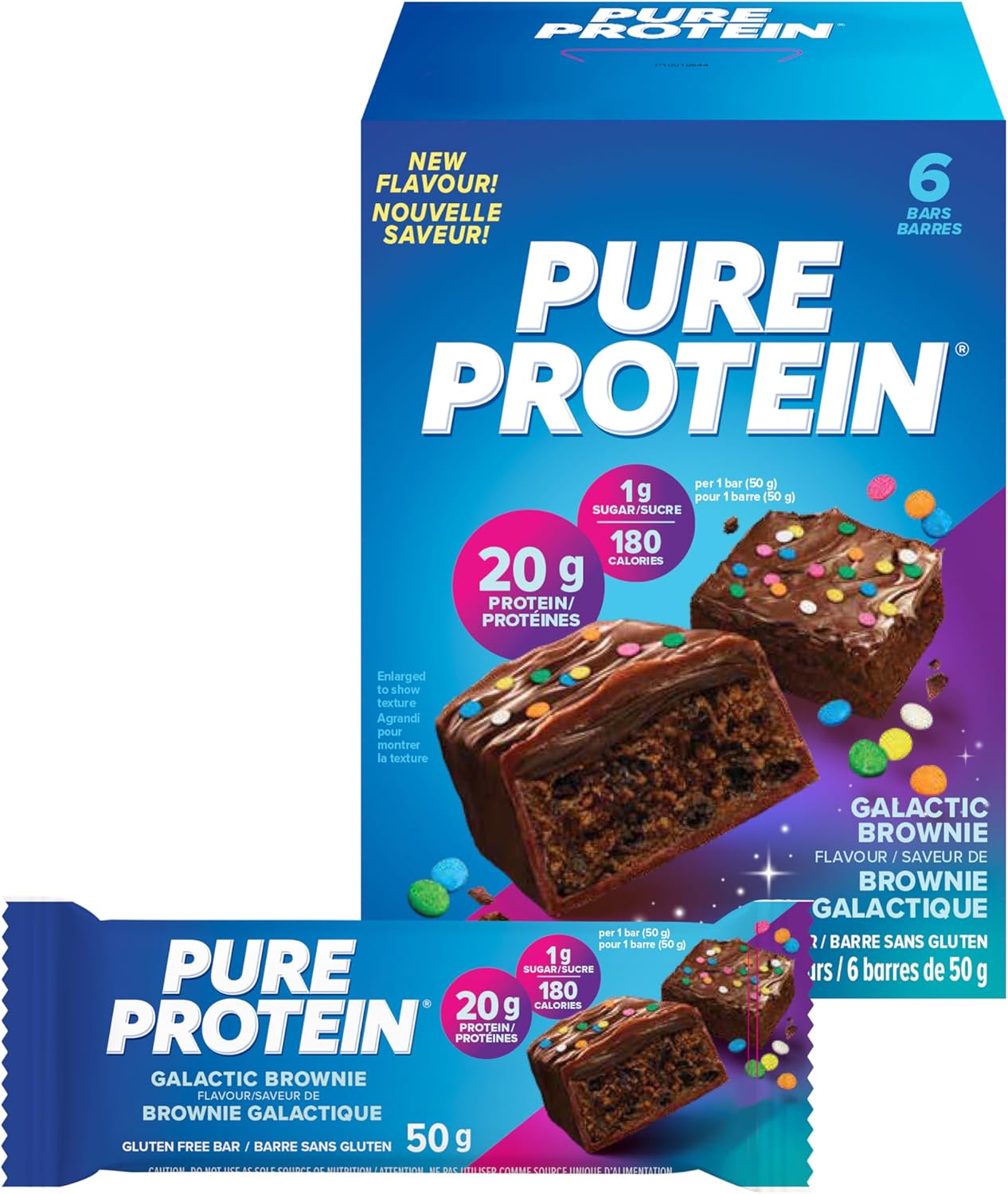 Barras Pure Protein 6 Unidades