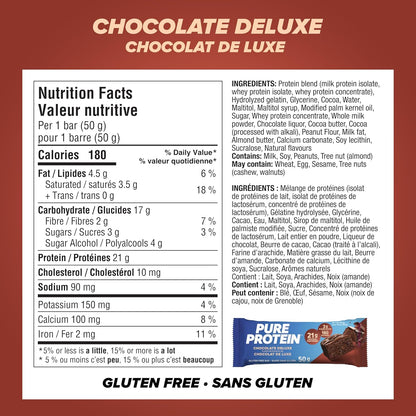 Barras Pure Protein 6 Unidades