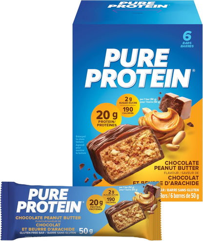 Barras Pure Protein 6 Unidades