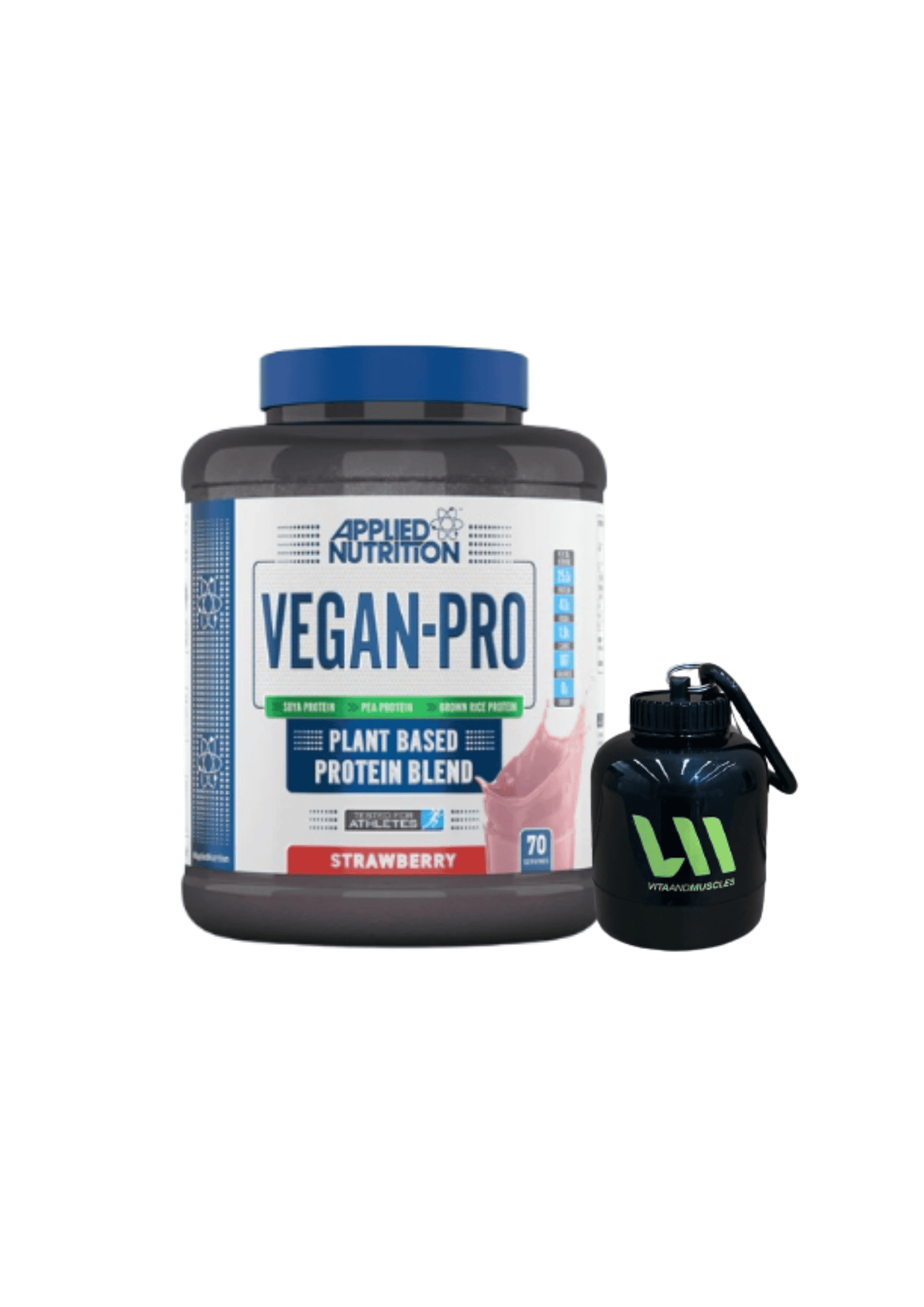 Vegan Protein 2.1 KG + Porta proteínas