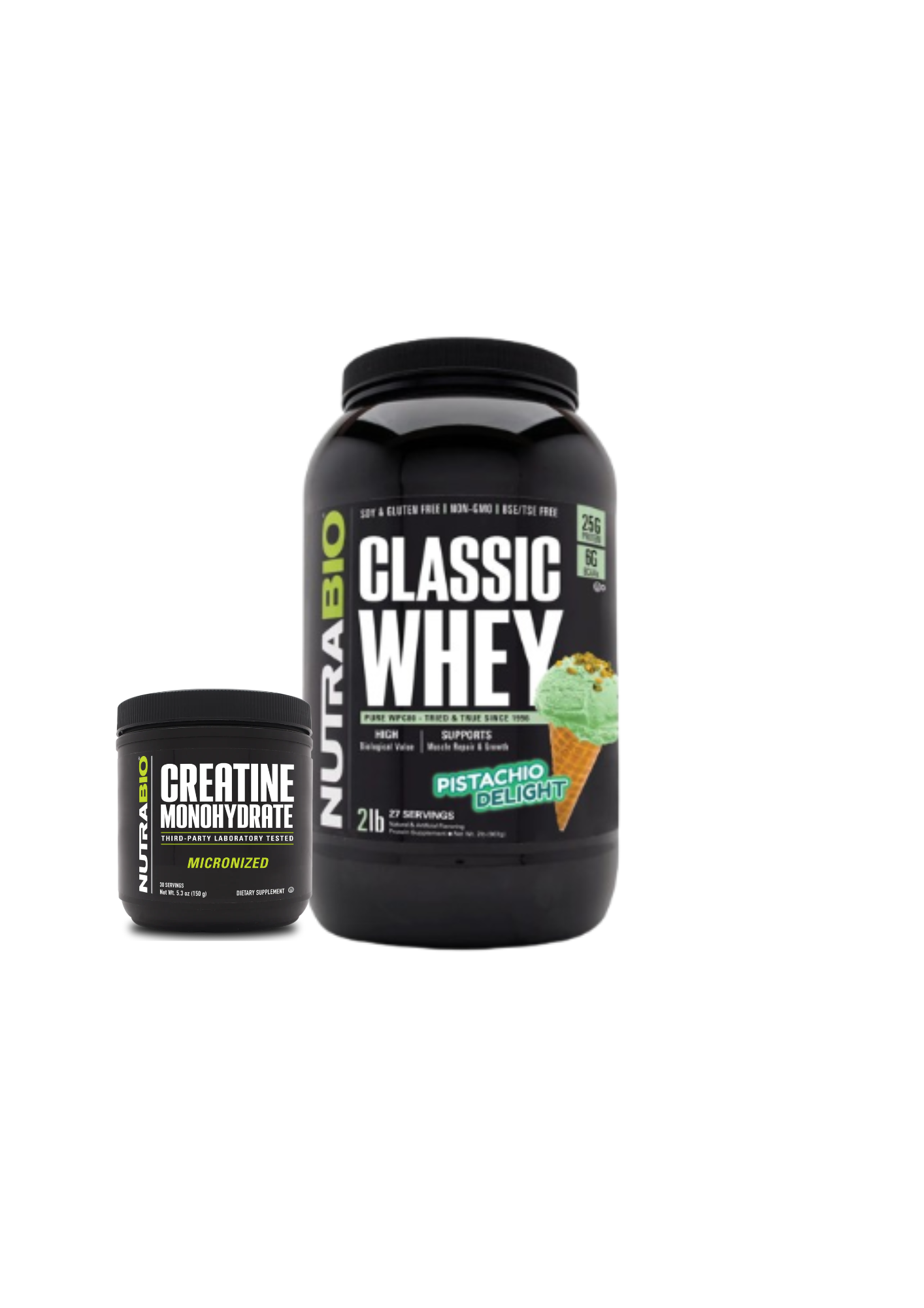 Mini pack Nutrabio Classic Whey 2 libras