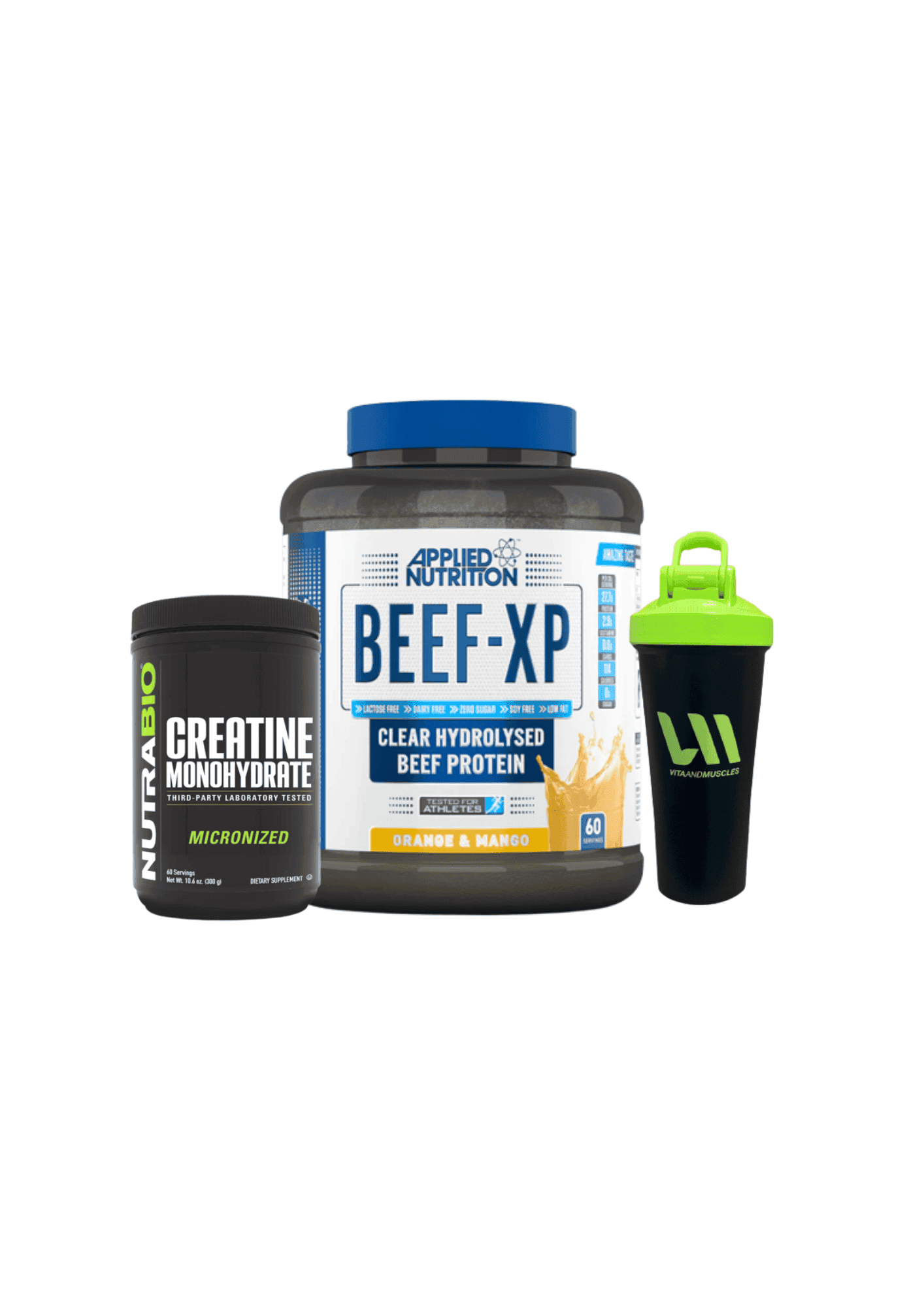 Beef XP 1.8kg + Creatina 300 grs + Shaker