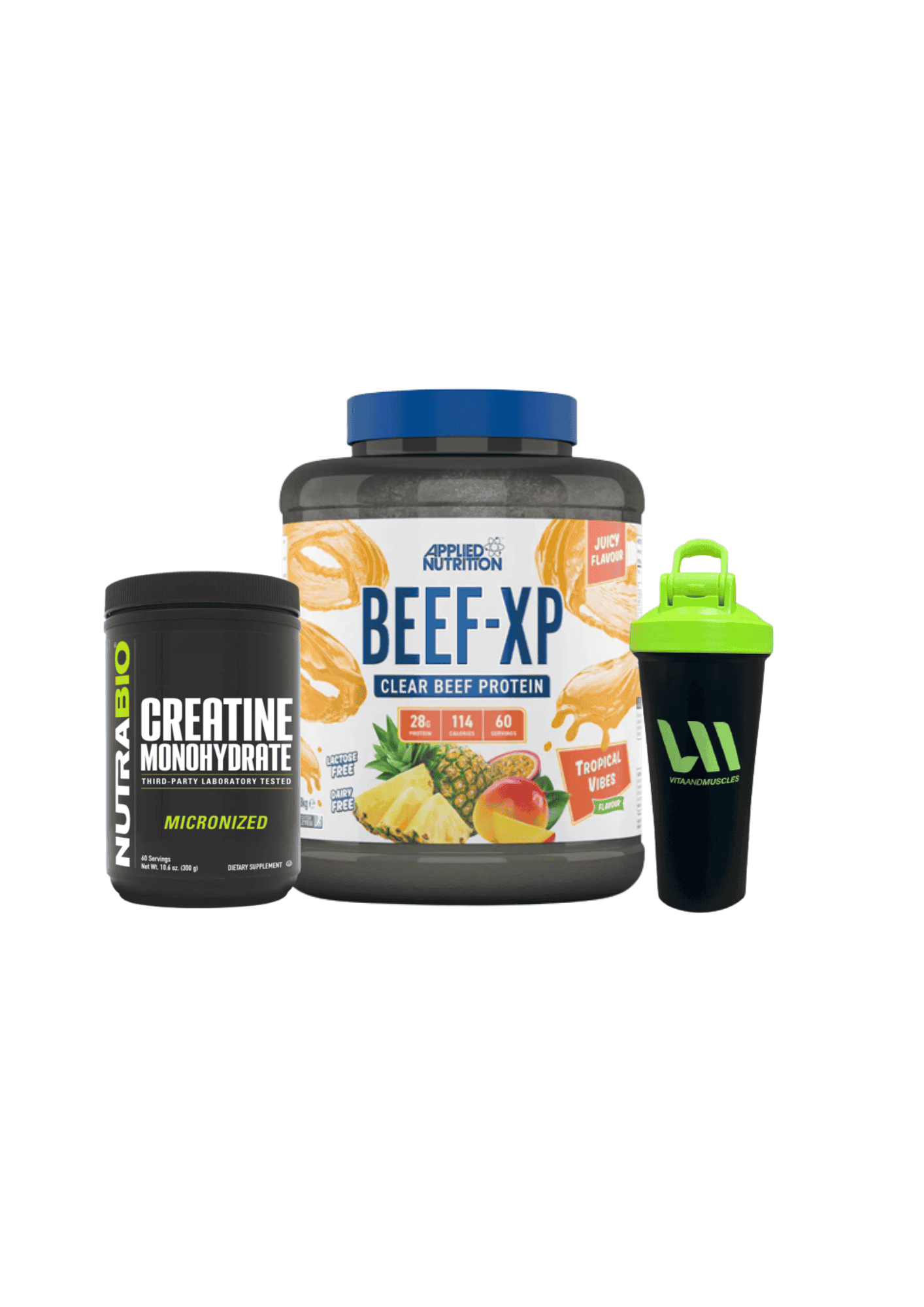 Beef XP 1.8kg + Creatina 300 grs + Shaker