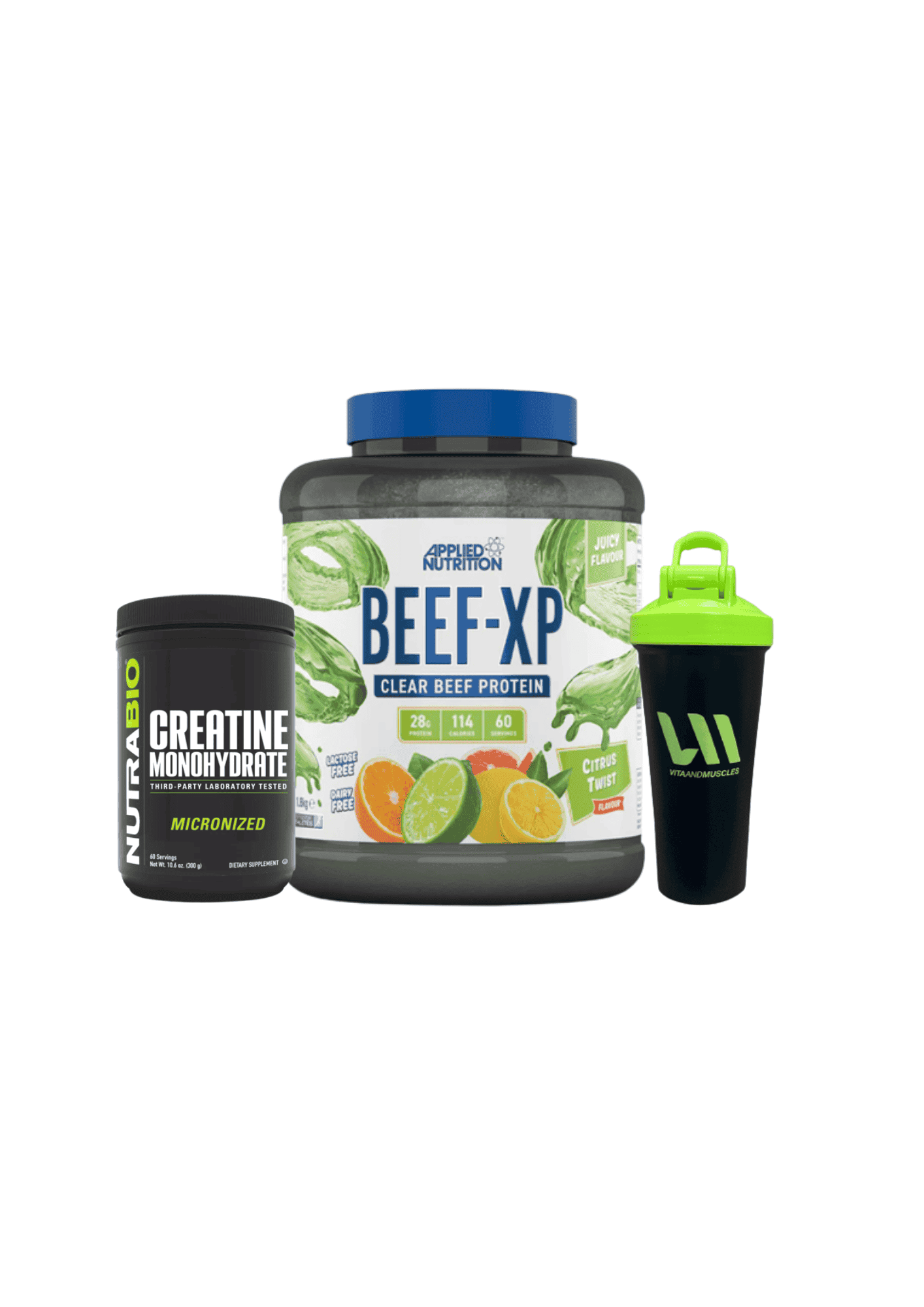 Beef XP 1.8kg + Creatina 300 grs + Shaker