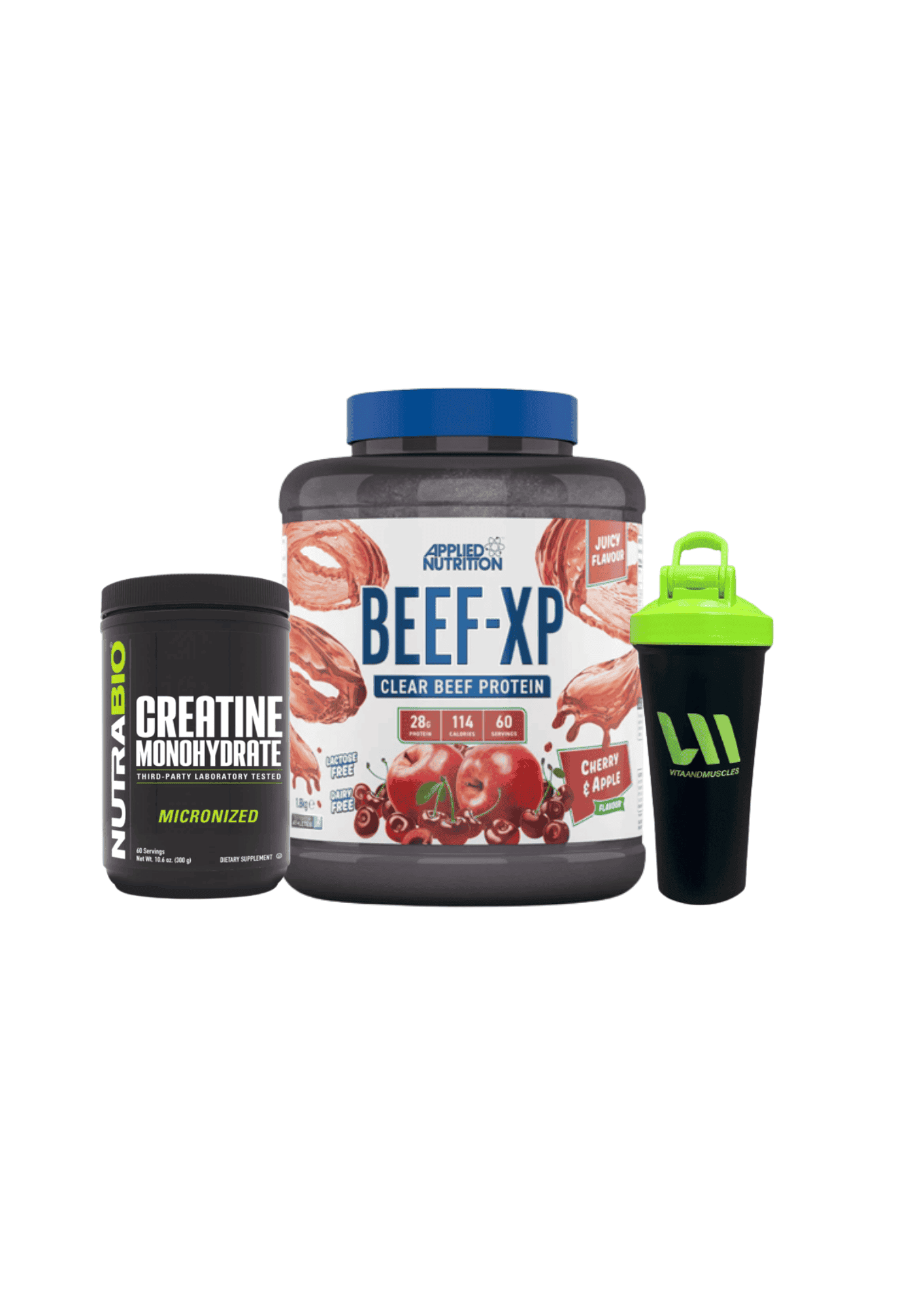 Beef XP 1.8kg + Creatina 300 grs + Shaker