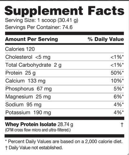 Proteína Nutrabio Isolate 5 libras