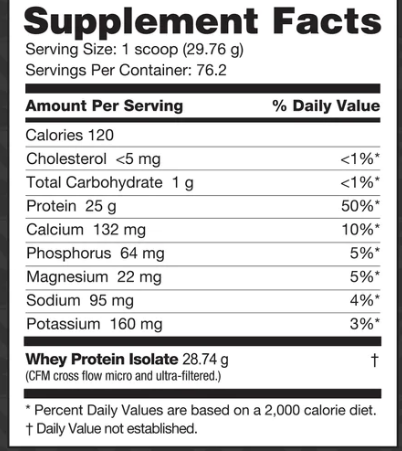 Proteína Nutrabio Isolate 5 libras