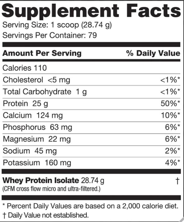 Proteína Nutrabio Isolate 5 libras