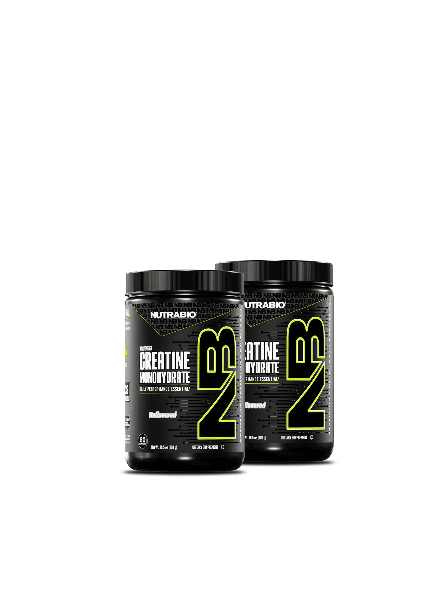 2 Creatinas 300 grs Nutrabio