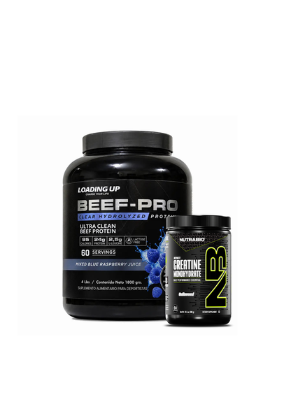 Proteina Beef pro 60 serv + Creatina 300 grs