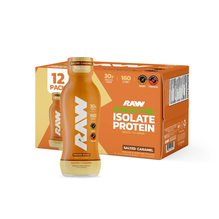 RTD Protein Shake Raw 12 unidades