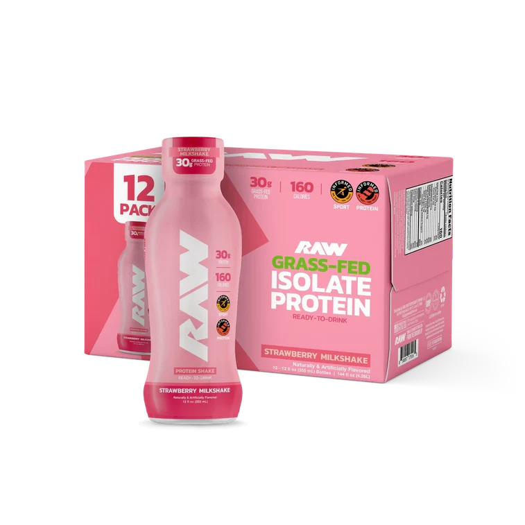 RTD Protein Shake Raw 12 unidades